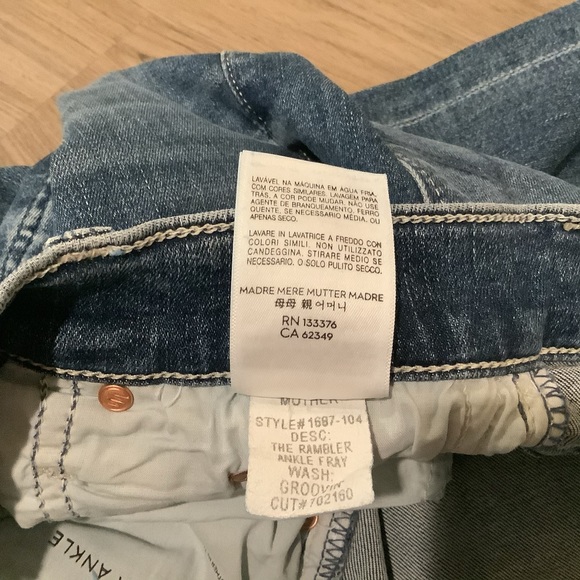 New Mother The Rambler Ankle Fray Groovin 23-31 - Picture 12 of 16